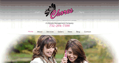 Desktop Screenshot of choresnj.com
